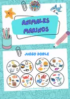 Vista previa - Juegos / Gamificación - JUEGO DOBLE ANIMALES MARINOS 6 FIGURAS POR CARTA - Portada