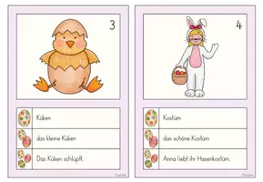 Vorschau - Arbeitsblätter - Schleichdiktat - Ostern (1.-2.Klasse) - Seite 2