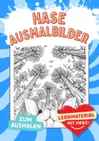 Vorschau - Arbeitsblätter - Hase Ausmalbilder Perspektive Kunst Kunstidee zum Ausmalen - Deckblatt