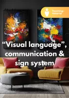 Vorschau - Unterrichtsreihen - “Visual Language”, Communication and Sign System - WORKBOOK - Deckblatt
