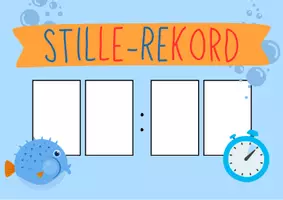Vorschau - Lehrpläne/Lehrermaterial - „Stille-Rekord“- Schild 🤫🏆 (blau) - Seite 2