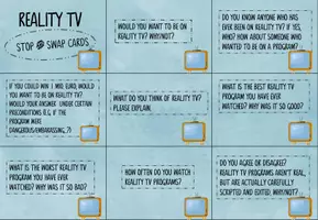 Vorschau - Spiele - Reality TV - Stop and Swap Cards - Conversation Cards - Seite 1