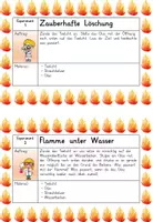 Vorschau - Arbeitsblätter - Experimente mit Feuer - Forscherheft - Seite 3