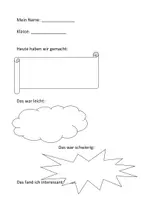 Vorschau - Arbeitsblätter - Material für Stundenfeedback/Stundenevaluation - Seite 2