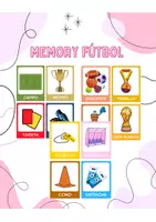Vista previa - Tarjetas / Manipulativos - Tarjetas memoria visual deporte - Portada