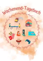 Vorschau - Arbeitsblätter - Wochenend-Tagebuch Version 1 - Deckblatt