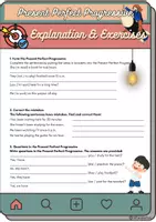 Vorschau - Arbeitsblätter - Present Perfect Progressive Explanation & Exercises - Seite 1