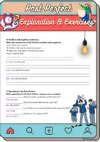 Vorschau - Arbeitsblätter - Past Perfect Explanation & Exercises - Seite 2
