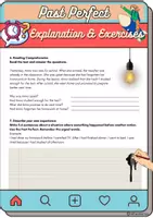 Vorschau - Arbeitsblätter - Past Perfect Explanation & Exercises - Seite 3