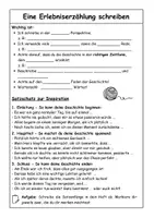 Vorschau - Arbeitsblätter - Freiarbeitspaket: Erlebniserzählung - Seite 2