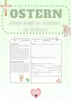 Vorschau - Arbeitsblätter - Ostern - Warum bringt der Osterhase die Ostereier? - Deckblatt