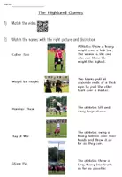 Vorschau - Arbeitsblätter - Schottland Scotland worksheets, United Kingdom - Seite 1