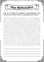 Vorschau - Arbeitsblätter - Materialpaket Mittelalter - Seite 1