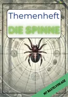 Vorschau - Unterrichtsreihen - Die Spinne, Themenheft „Wirbellose Tiere“ - Deckblatt