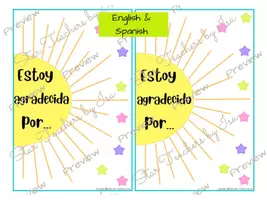 Vista previa - Hojas de trabajo - hoja de trabajo de la gratitud | socioemocional - página 1