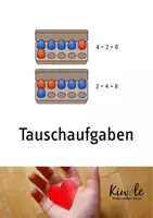 Vorschau - Arbeitsblätter - Einführung Tauschaufgaben im Zahlenraum bis 10 - Deckblatt