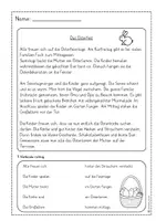 Vorschau - Arbeitsblätter - Leseübungen Klasse 2 - Ostern - Seite 3