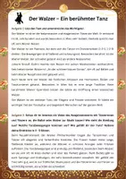 Vorschau - Arbeitsblätter - Der Walzer_Lesetext_Übung_Quiz (Gymnasium/Mittelschule) - Seite 2