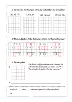 Vorschau - Arbeitsblätter - Schriftliches Subtrahieren und Addieren - Rechen-Quiz - Seite 2