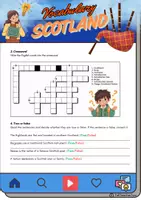 Vorschau - Arbeitsblätter - Materialpaket - Scotland - Writing/Reading/Vocabulary - Seite 2