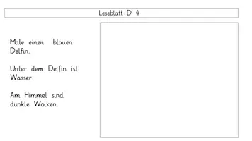Vorschau - Arbeitsblätter - differenzierte Leseblätter D/d - Seite 3