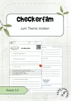 Vorschau - Arbeitsblätter - Checkerfilm zum Thema Wolken KL 3-5 - Deckblatt