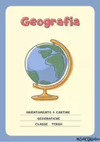 anteprima - Esercizi - Orientamento & cartine geografiche 🌎 - Pagina di copertina