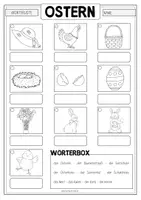 Vorschau - Arbeitsblätter - OSTERN Wörterliste - Seite 2