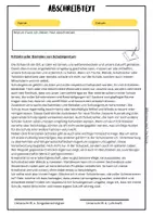 Vorschau - Arbeitsblätter - Abschreibtext Bemalen/Zerstören von Schuleigentum - Seite 1