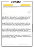 Vorschau - Arbeitsblätter - Abschreibtext Material vergessen - Seite 1