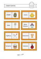 Vorschau - Spiele - Materialpaket Lesedominos 2-fach differenziert Wortebene + Satzebene (Deutsch Klasse 1 - 3) - Seite 3