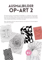 Vorschau - Mal- und Bastelvorlagen - OP-Art, optische Täuschung, Ausmalbilder, Teil 2 - Deckblatt