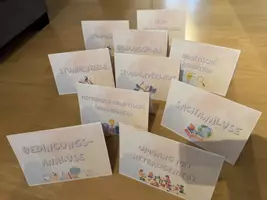 Vorschau - Bildkarten - Moderationskarten UB mündlicher Vortrag - Deckblatt