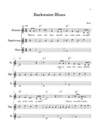 Vorschau - Anderer Materialtyp - Backwater-Blues mit einfacher 2-stimmiger Begleitung - Seite 1
