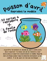 Aperçu - Préparation de séance / Séance complète - Poisson d'avril - Reproduis le modèle - Page de couverture