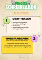 Vorschau - Arbeitsblätter - Pingos Schreibwerkstatt - Du schreibst die Geschichte fertig! + Mini-Faltheft - Seite 3