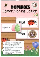 Vorschau - Spiele - Dominoes Easter Spring Edition - Domino Spiel - Deckblatt
