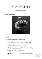 Vorschau - Arbeitsblätter - Simple present - Detective stories (The diamond necklace) - Seite 1