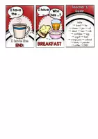 Vorschau - Stundenentwürfe - Breakfast - Lernspiele "I have - who has?" und Paarsuchspiel - Seite 3