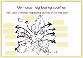 Vorschau - Arbeitsblätter - countries, Europe, continents, oceans: maps for labelling - Seite 2