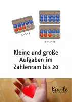 Vorschau - Arbeitsblätter - Kleine und große Aufgaben im Zahlenraum bis 20 - Deckblatt