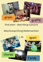 Vorschau - Arbeitsblätter - Oral exam - describing a picture - Abschlussprüfung - Deckblatt