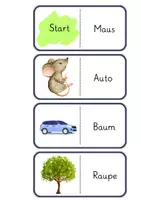 Vorschau - Spiele - Domino 9a: Wörter mit Au au - Seite 2