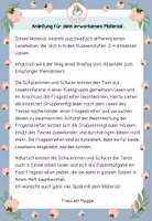 Vorschau - Arbeitsblätter - Lesekonferenz Kl. 2-4 (Die Entstehung der Briefzustellung) - Seite 1