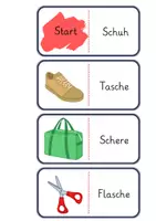Vorschau - Spiele - Domino 9b: Wörter mit Sch sch - Seite 2
