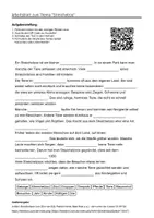Vorschau - Arbeitsblätter - Arbeitsblätter zum Thema "Streichelzoo" (Lückentext, Hörverstehen) + Lösung & MP3 - Deckblatt