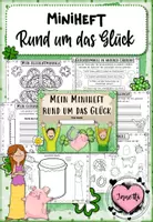 Vorschau - Arbeitsblätter - Miniheft: Rund um das Glück (Klasse 2) - Deckblatt