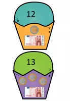 Vorschau - Stationenlernen - Rechnen mit Geld - Puzzeln mit Muffins - Seite 3