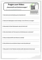 Vorschau - Arbeitsblätter - Sauerstoff und Verbrennungen - Deckblatt