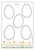 Vorschau - Arbeitsblätter - 11 Schwungübungen zu Ostern - Seite 2